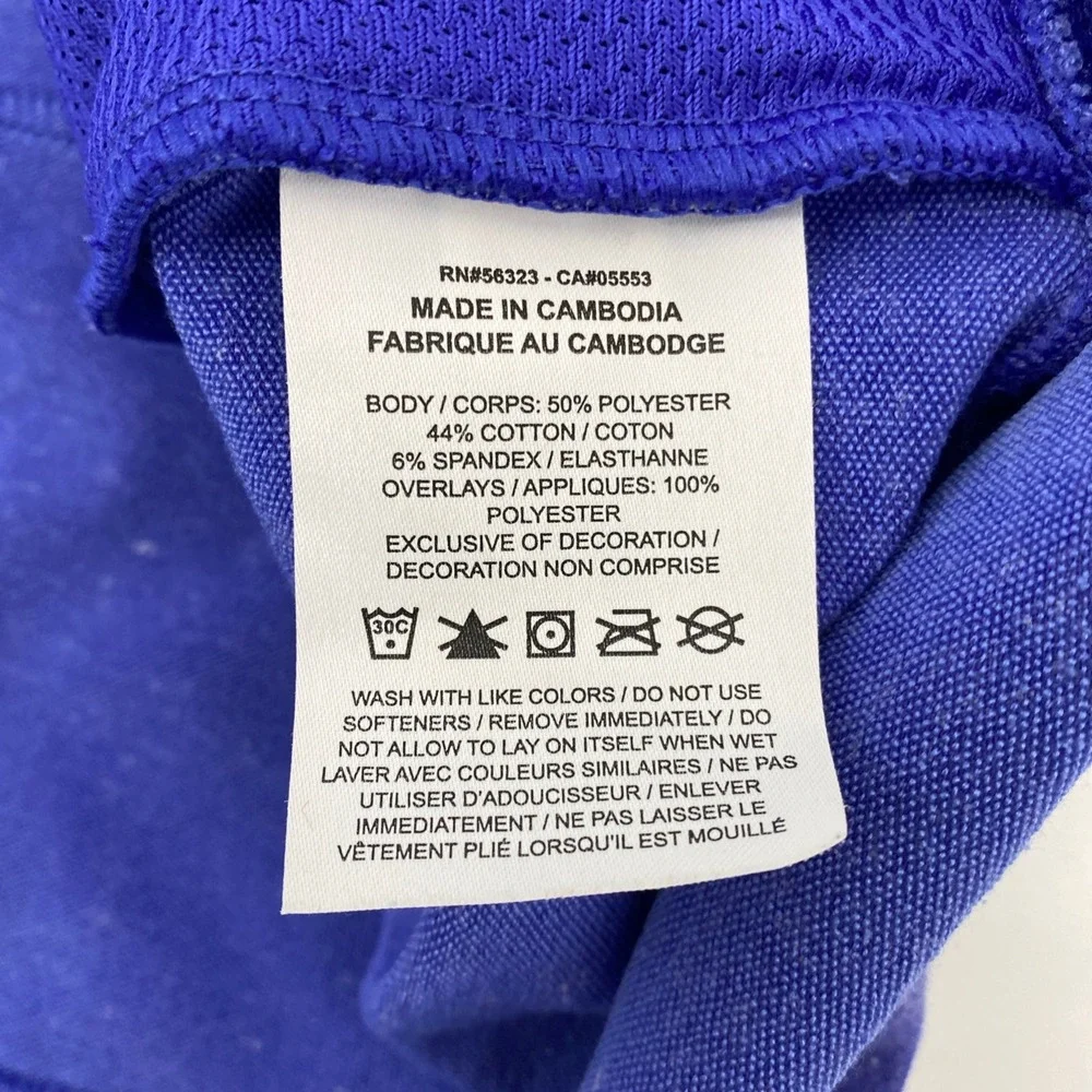 Nike‎ Yoga Dri FIT Hoodie Mens XL Blue Loose Fit Pullover Athleisure Sports Gym